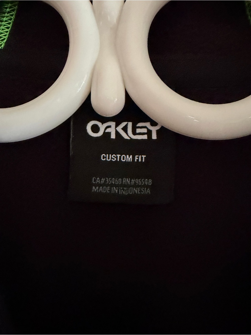 Oakley Black Logo Custom Fit Top